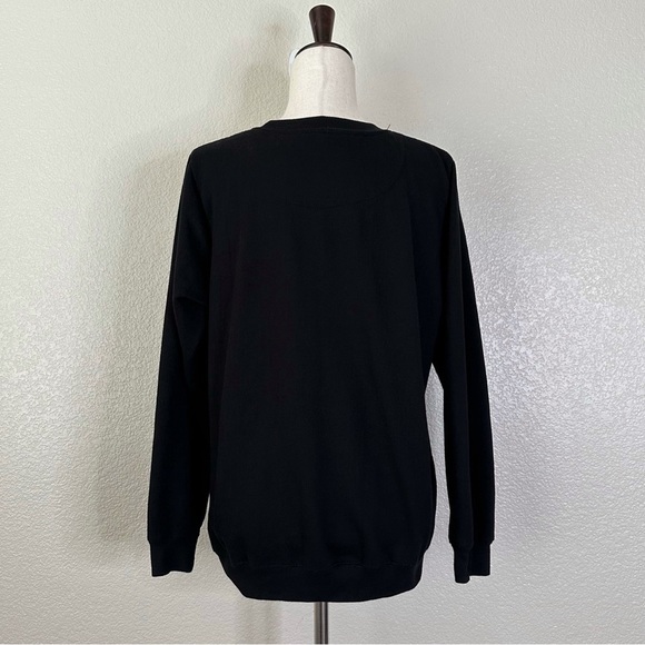 Def Leppard Women's Crewneck Christmas Holiday Graphic Sweatshirt, Sz Large - Picture 9 of 13